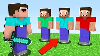 NOOB vs PRO: Hide and Seek with 100 Clones in Minecraft Challenge Like Maizen Mikey and JJ