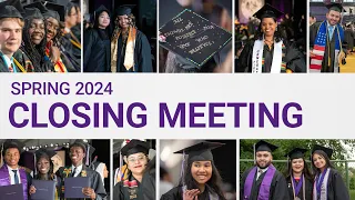 The 2024 Montgomery College Spring Closing Meeting