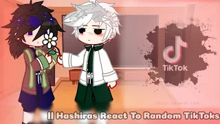 || Hashiras React To Random TikToks || 1/2 || SaneGiyuu • ObaMitsu || Romotoe