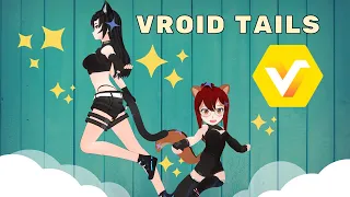 VroidStudio  - How to make tails in Vroid Studio