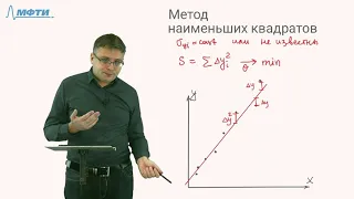 Обработка результатов эксперимента. 8. Метод минимума хи-квадрат и МНК