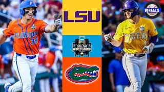 #5 LSU vs #2 Florida | Championship Game College World Series | 2023 College Baseball Highlights