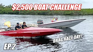 $2,500 Boat Challenge Ep.2 - DRAG RACE DAY + High Speed Maneuver Competition!!!