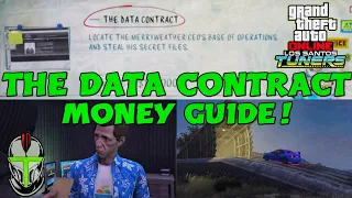 THE DATA CONTRACT MONEY GUIDE! Los Santos Tuners DLC! GTA Online!