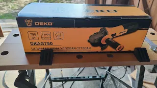 Обзор УШМ Deco DKAG750