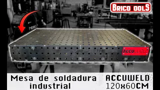 Arma tu Mesa de Soldadura Industrial (ACCUWELD 120X60CM) || Bricotools