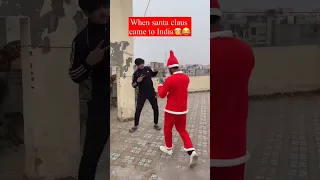 When Santa Claus came to India #shorts #chimkandi #santaclaus #christmas