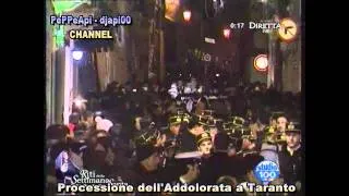 Processione dell'Addolorata a Taranto 2008 PRIMA PARTE - Pendio San Domenico