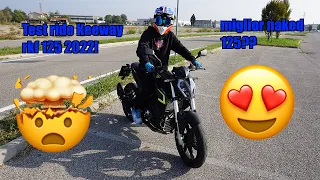 Test ride Keeway rkf 125 2022!!🤯😍Mi ha stupito!!