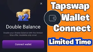 Tapswap wallet connect new update video / fast go check and connect your wallet