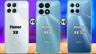 Honor X8 Vs Honor X8a Vs Honor X8 5G. #Trakontech