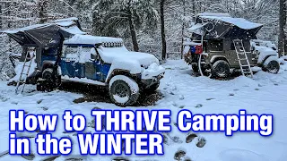 How to Thrive Camping in Winter