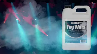 FogWorx Extreme High Density Fog Juice Gallon   Long Lasting, High Output, Odorless Wate
