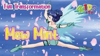 Mint Full Transformation ✿ Tokyo Mew Mew with music from 4Kids