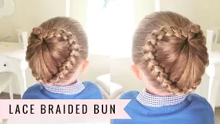 Lace Braided Bun by SweetHearts Hair