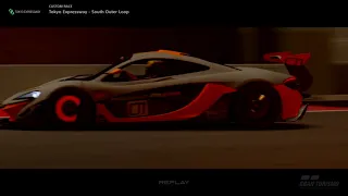 GTSport Replay - Mclaren P1 GTR at Tokyo Expressway South Outer Loop (Update 1.31)