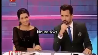 شاهد ردة فعل مذيع روماني على اغنية بشرة خير 😂