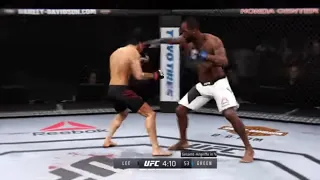 Bruce Lee vs. Bobby Green (EA Sports UFC 2) - CPU vs. CPU