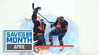 Best Saves of April | 2021 NHL Season