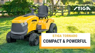 The Stiga Tornado | Compact & Powerful | Ride On Mower | Stiga