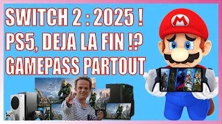 SWITCH 2, 2025 ?! 😵‍💫 PS5, DÉJÀ LA FIN ?? 😱 GAMEPASS : PARTOUT ! 🤣  RADIO LIBRE 🎙️