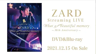 LIVE Blu-ray&DVD『ZARD Streaming LIVE“What a beautiful memory 〜 30th Anniversary 〜 ”』SPOT