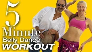 Belly Dance Fitness CALORIE BURN Shimmy Challenge - Jensuya Belly Dance