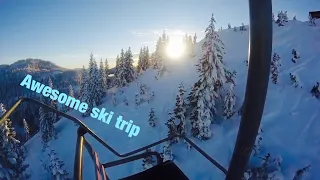 Skiing Sasquatch Mountain