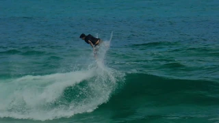 GABRIEL MEDINA SURFING AT HOME MARESIAS BEACH