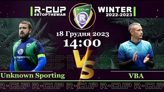 Unknown Sporting 4-2 VBA           Чемпіонат  з футзалу на траві  R-CUP #STOPTHEWAR в м. Києві