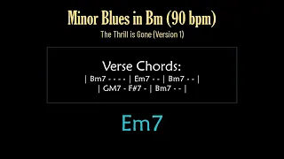 Minor Blues in B minor (The Thrill is Gone Version1)