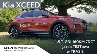 Kia XCEED [1.5 T-GDI 160KM 7DCT] Jazda TESTowa w TRASIE w wersji Businessline z pakietem AE | 4K