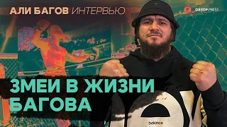 Али Багов. Бой с Вартаняном, Школа Абдулманапа, Титул / Интервью