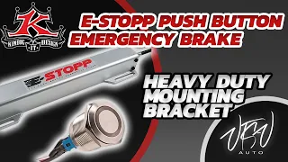 How To Properly Mount the E Stopp Push Button Emergency Brake - Kindig it Design -