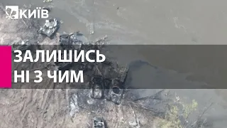 Під час форсування річки Сіверський Донець окупанти втратили понад 70 одиниць техніки