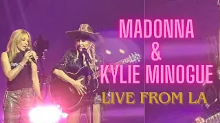 Madonna and Kylie Minogue - (LIVE PERFORMANCE) Can't Get You out of My Head & I Will Survive