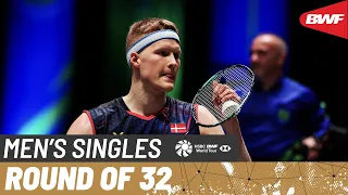 YONEX All England Open 2024 | Kanta Tsuneyama (JPN) vs. Anders Antonsen (DEN) [4] | R32