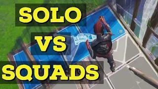 solo VS Squads gameplay - Martoz