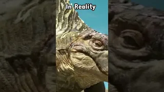 Dinosaurs in Reality And in Movies Part 3 #shorts #dinosaur #prehistoricplanet #jurassicworld