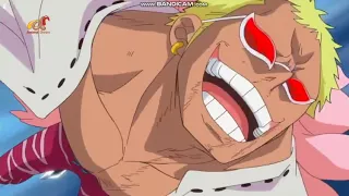 Luffy vs Doflamingo - Eagle Bazooka One Piece 723  (doffy rage)