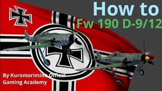 How to: Fw 190 D-9/12