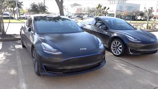 Unplugged Performance Tesla Model 3 Front Lip Spoiler Unboxing Test Fit