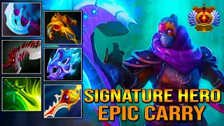 [ Anti Mage ] SIGNATURE CARRY BUILD - EPIC TEAM FIGHT - MONSTER LATE GAME - DOTA 2 GAMEPLAY