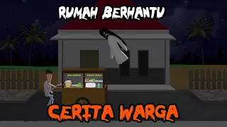 #CeritaWarga - Rumah Berhantu | Animasi Horor | Cerita Misteri