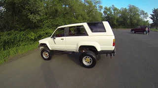 Review for 1988 Toyota 4Runner SR5 4x4 5-Speed Manual Test-drive walk-around