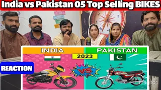 Reaction On India vs Pakistan 05 Top Selling BIKES 2023 | Knowledge | support point.