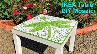 DIY IKEA LACK Mosaic Table + LIFE HACK