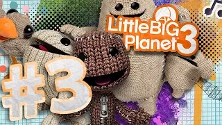 Играем в LittleBigPlanet 3 - Часть 3 - Гнилевуд