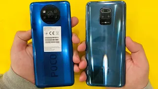 Poco X3 vs Xiaomi Redmi Note 9S