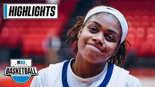 Indiana at Illinois | Highlights | Big Ten Women's Basketball | Jan. 18, 2023